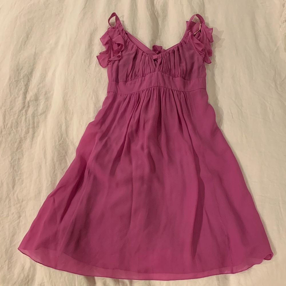 Rebecca Taylor Pink Flowing dress
